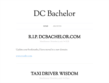 Tablet Screenshot of dcbachelor.com